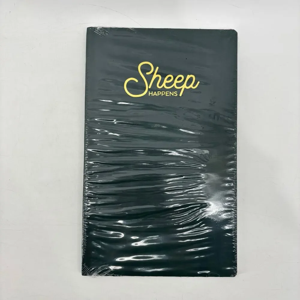 Bella Bug Sheep Happens Brushed Cotton Notebook Journal Letterette Lot of 2
